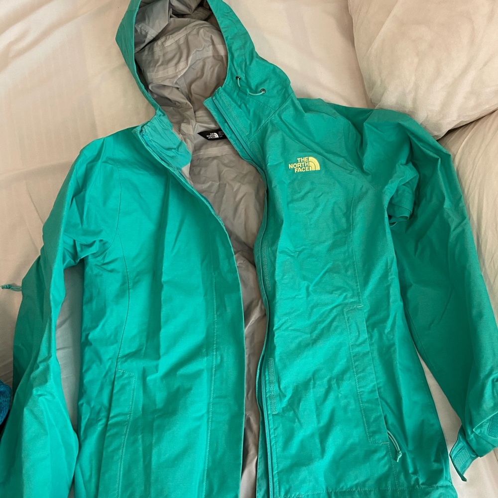 The north face rain jacket
